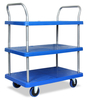24 Inch Three Tiers Silent Service Cart