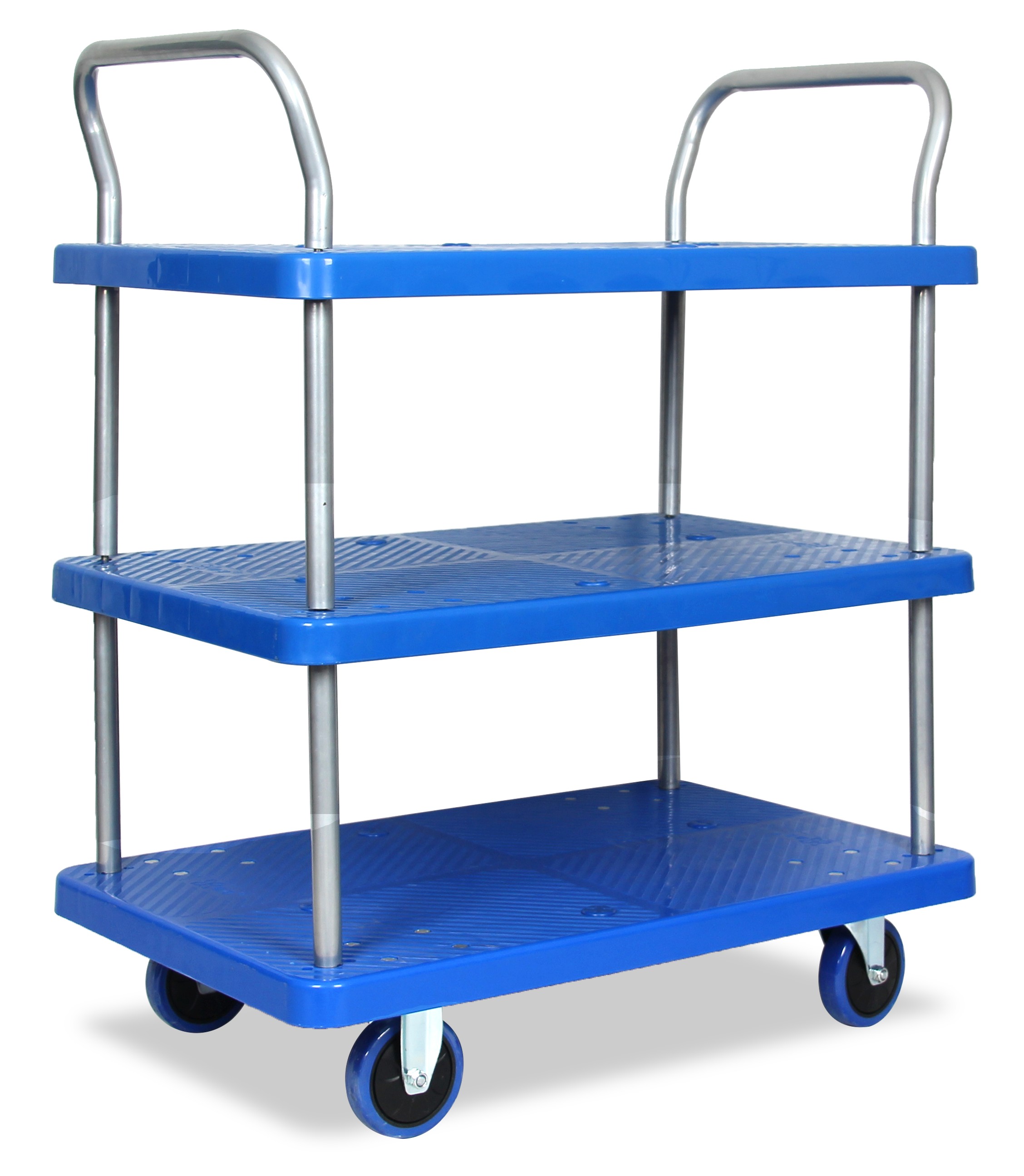 24 Inch Three Tiers Silent Service Cart