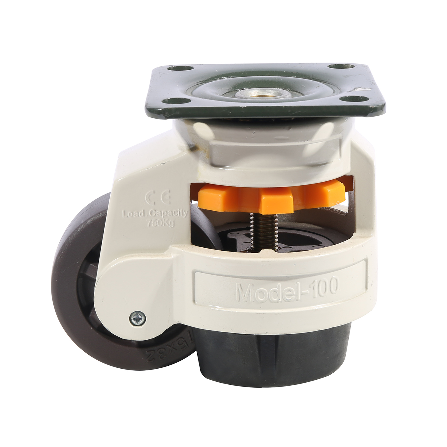 80mm Heavy Duty Footmaster Adjustable Caster Wheels