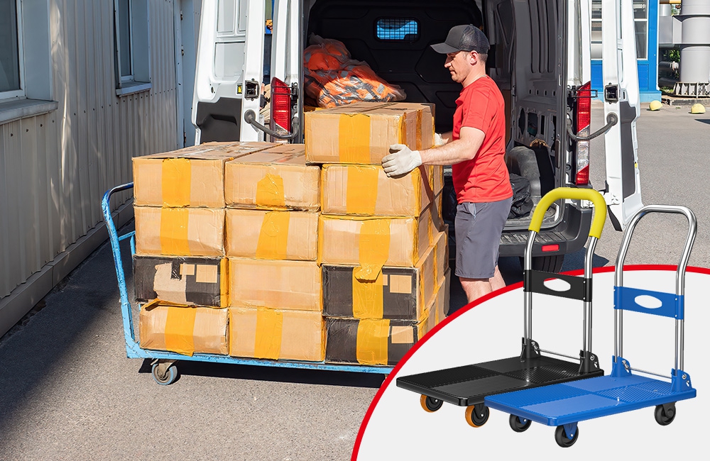 Platform Trolley of Logistics & Material Handling