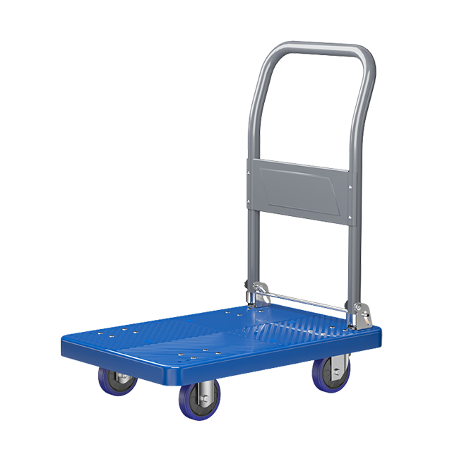 19-Inch Heavy-Loading Quiet Flat Cart: Economical & Durable for Warehouse and Home