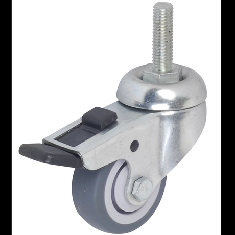 2 inches Medical funirure caster thread stem with brake_885_885.jpg