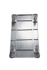50"Durable Steel Frame Platform Trolley for Heavy Loads And Easy Transport