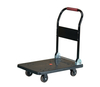 19" Double-steel flatbed hand trolley for warehouse/logistic/home and industry use