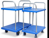 24 Inch Double Tier Silent Service Cart