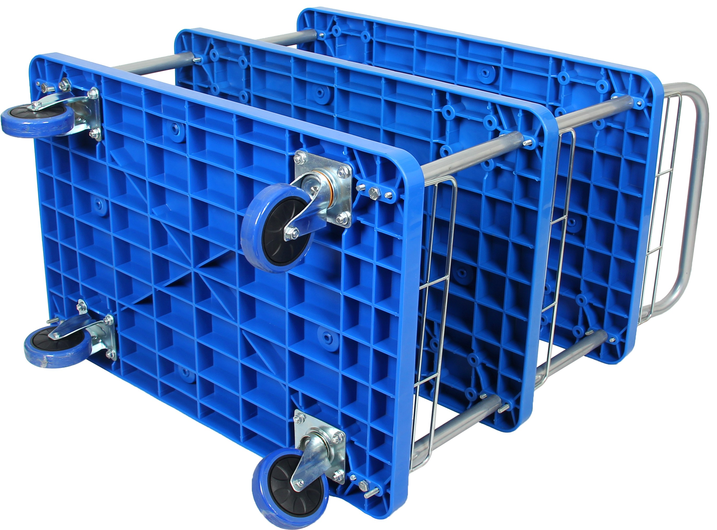 24 Inch Three Tiers with fence Silent Service Cart