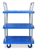 24 Inch Three Tiers Silent Service Cart