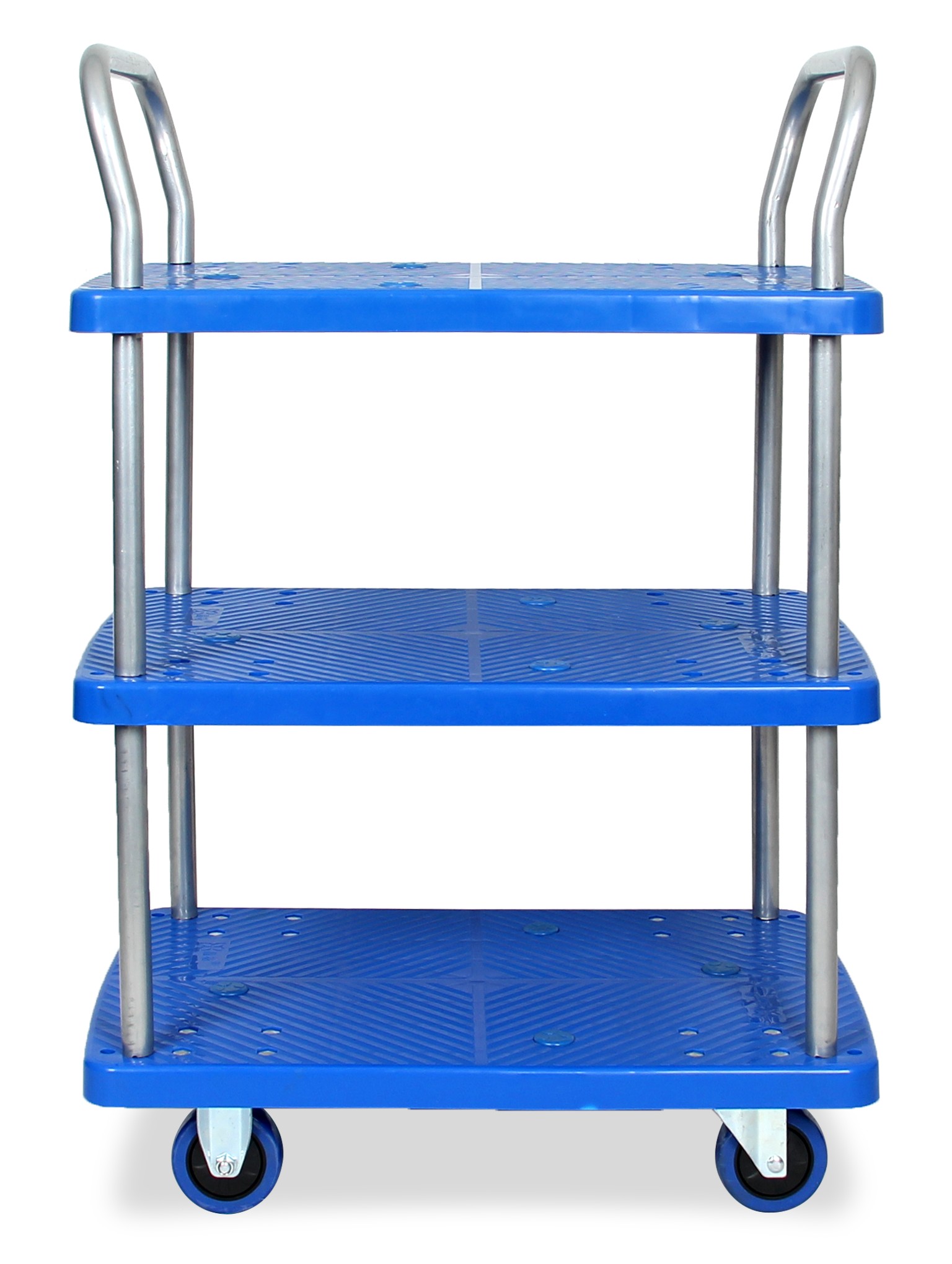 24 Inch Three Tiers Silent Service Cart