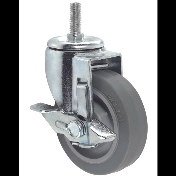 3"/4"/5" Thread stem with tread lock Medium ESD Caster Wheels