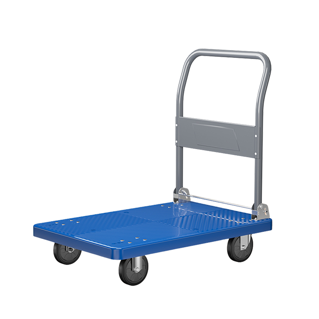 19-Inch Heavy-Loading Quiet Flat Cart: Economical & Durable for Warehouse and Home