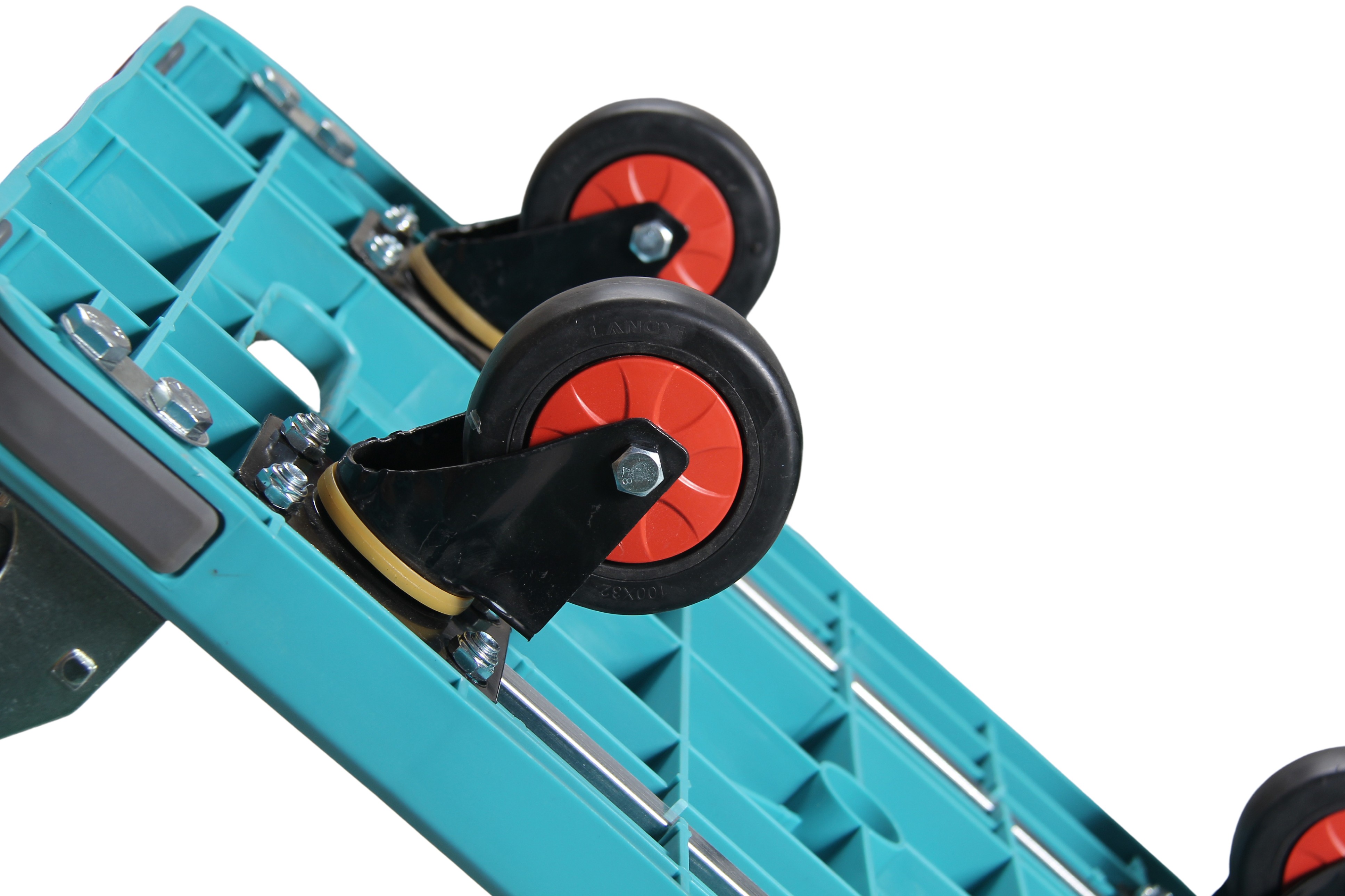 48" 6 wheels blue color Eco-Friendly Multi-Functional Hand trolley