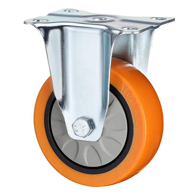Waterproof Thread Stem Medium Duty Industrial Caster Wheels, 3