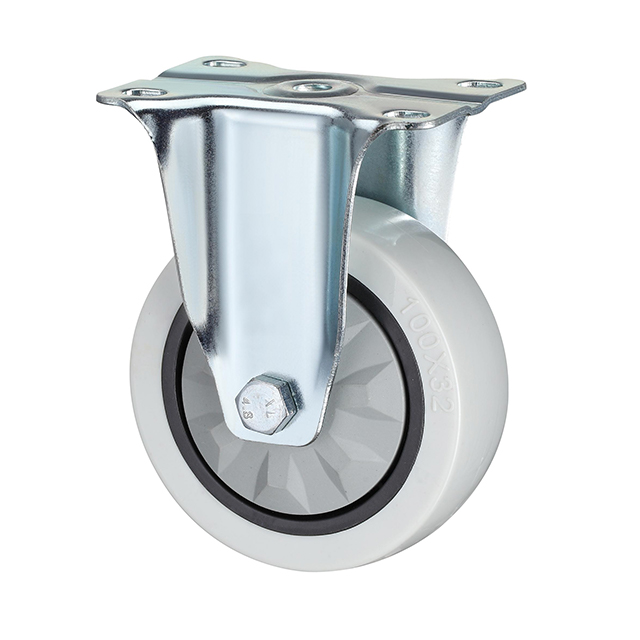 Waterproof Thread Stem Medium Duty Industrial Caster Wheels, 3