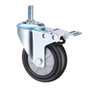 Waterproof Stem Medium Duty Industrial Caster Wheels, 3