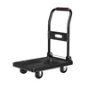 Silent 19" High-Capacity Utility trolley Ideal for Warehouse and Household Applications