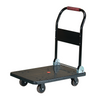 19" Double-steel flatbed hand trolley for warehouse/logistic/home and industry use