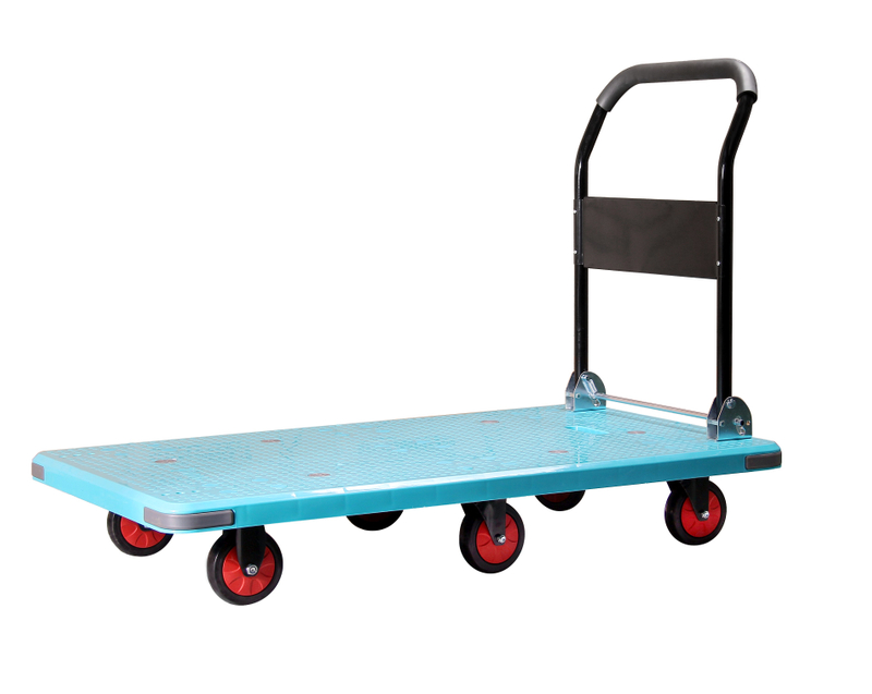 48" 6 wheels blue color Eco-Friendly Multi-Functional Hand trolley