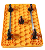 44"Economical 5 wheels High Load Capacity Silent hand Trolley 