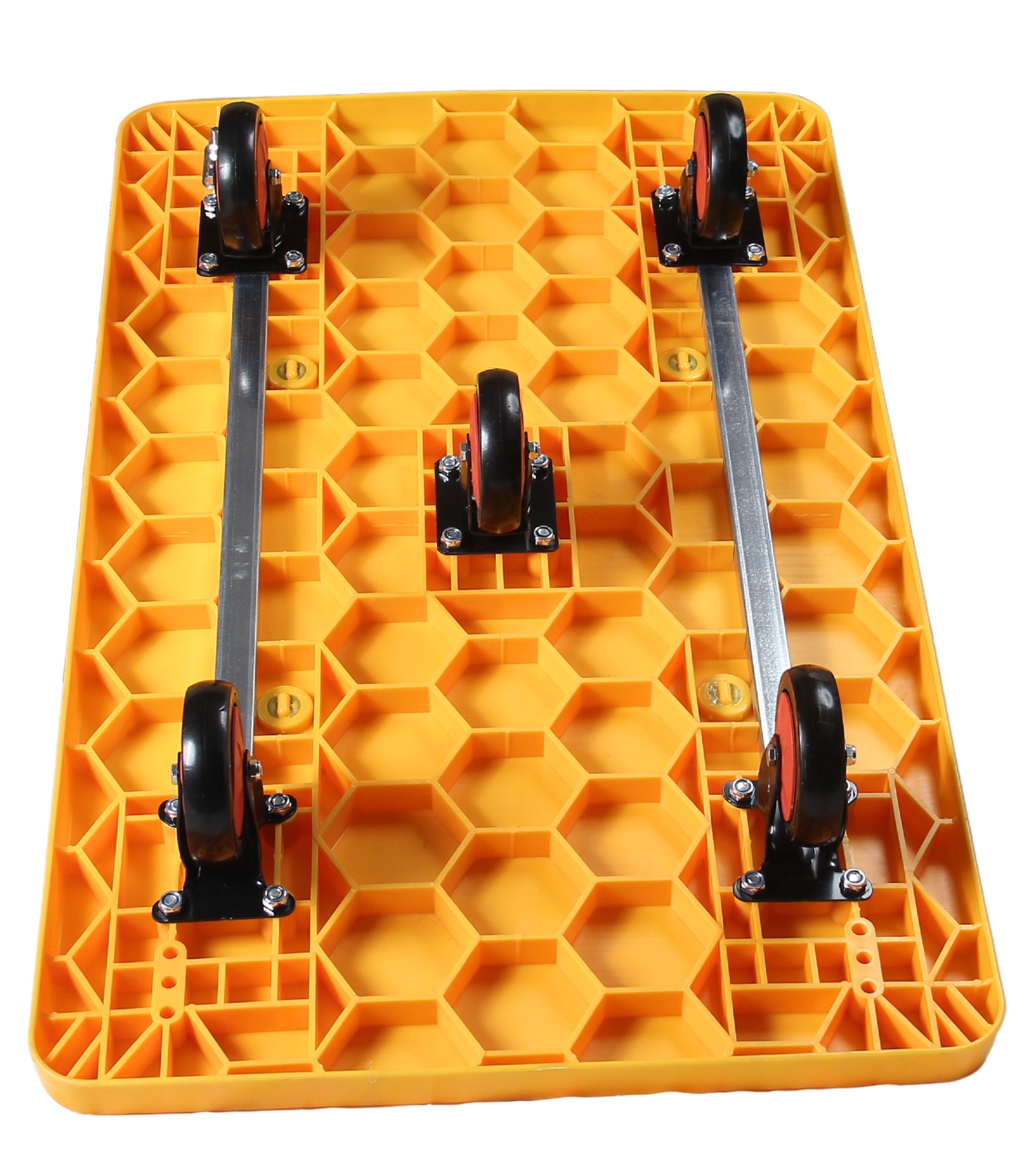 44"Economical 5 wheels High Load Capacity Silent hand Trolley 