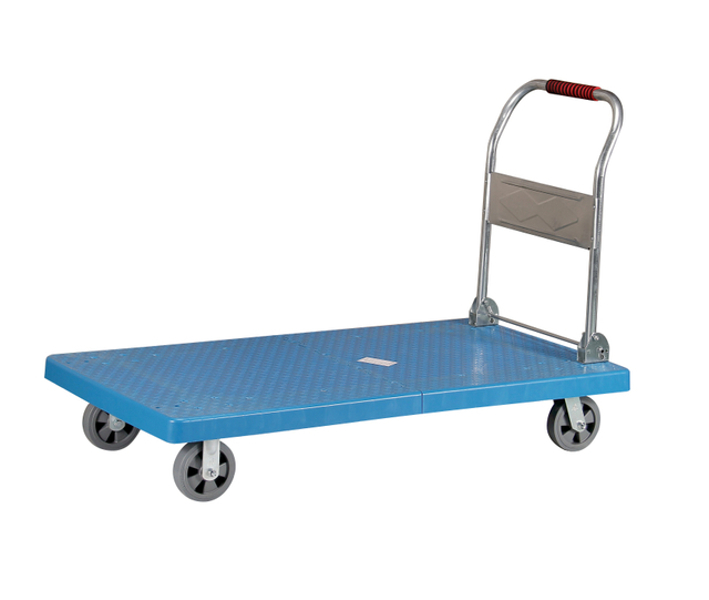 46" Foldable Utility Hand Truck, High-Capacity, Easy Storage
