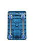 24" Blue color Double-steel flatbed hand trolley for warehouse/logistic/home and industry use