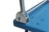 19-Inch TPR Caster Ultra-Quiet Heavy-Duty Flatbed Hand Trolley for Warehouse & Home