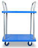24 Inch Double Tier Silent Service Cart