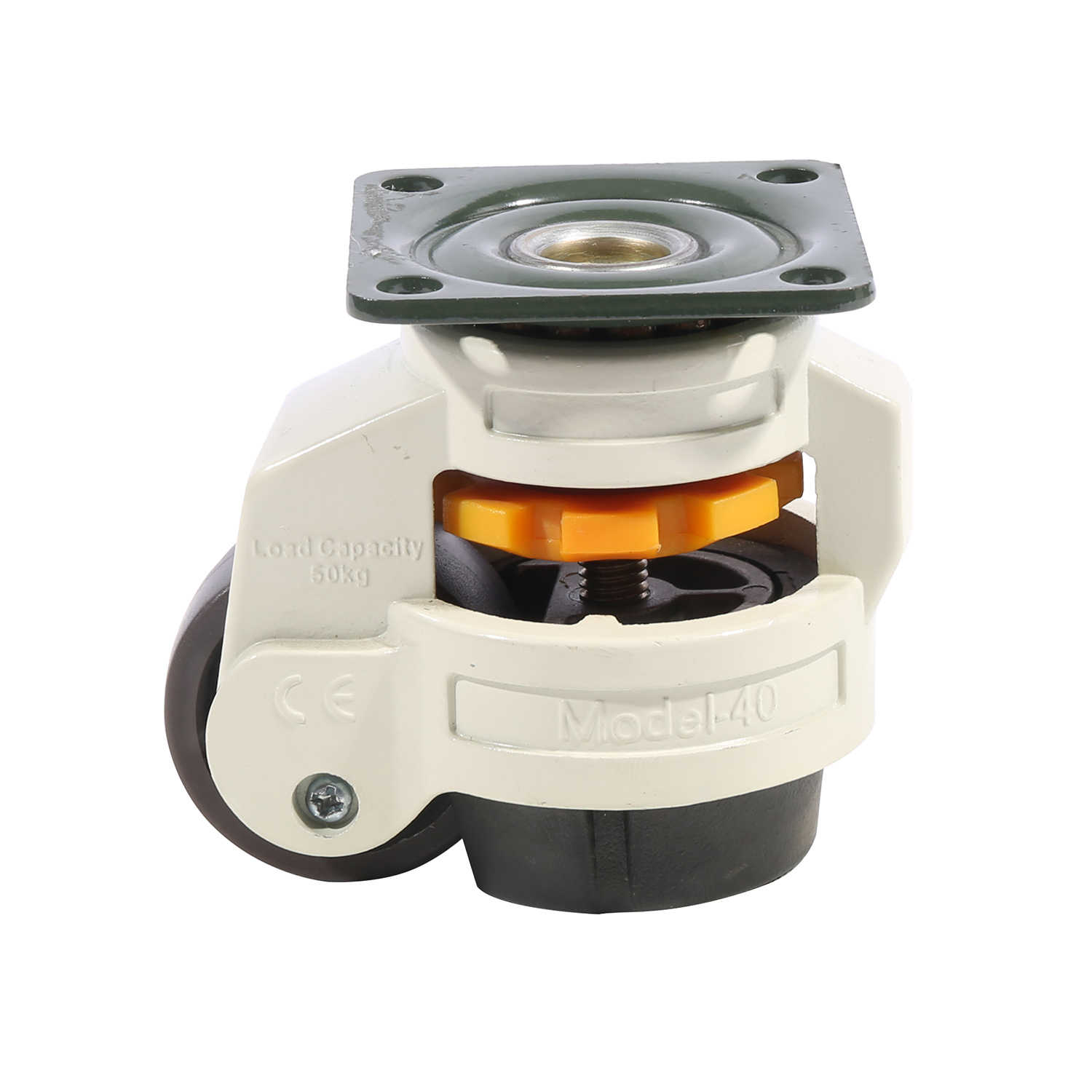 80mm Heavy Duty Footmaster Adjustable Caster Wheels