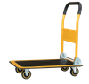 Anti-slip surface steem frame platform hand truck 
