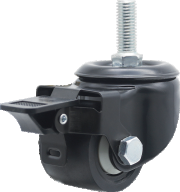 2” Fix/swivel/with brake extra heavy duty industrial Nylon caster 