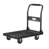 Silent 19" High-Capacity Utility trolley Ideal for Warehouse and Household Applications