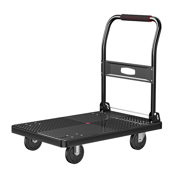 Silent 19" High-Capacity Utility trolley Ideal for Warehouse and Household Applications