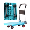  29" Blue Heavy-Duty Mobile Platform Trolley for Transport And Storage