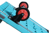  29" Blue Heavy-Duty Mobile Platform Trolley for Transport And Storage