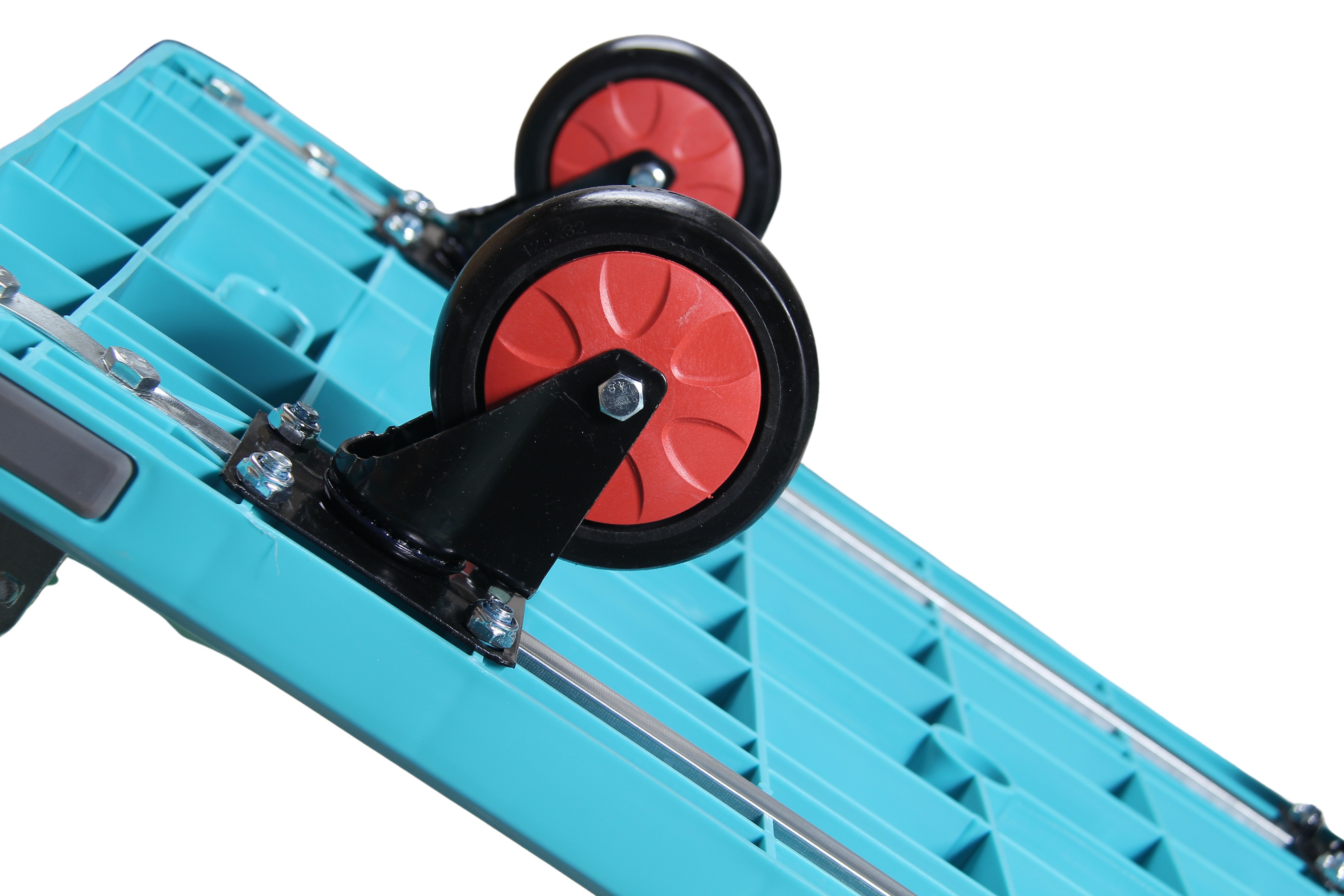  29" Blue Heavy-Duty Mobile Platform Trolley for Transport And Storage