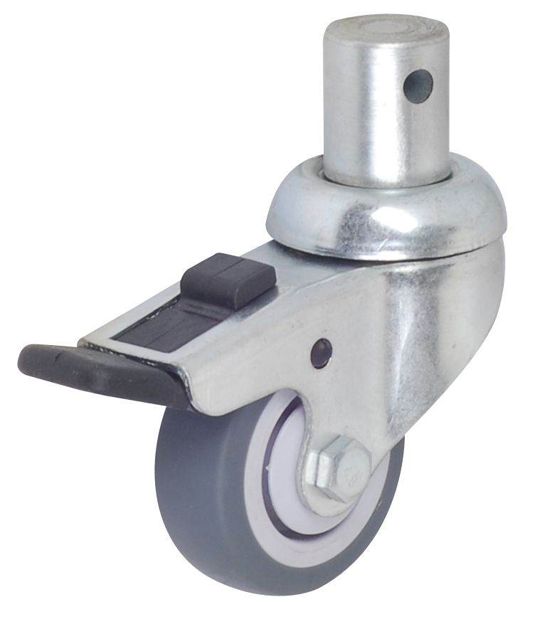 Light Duty 2-4 Inch TPR Medical Casters for Equipment/trolley/ Furniture
