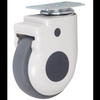 HB01-4"/5" Plate swivel hospital bed TPR caster