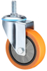 Waterproof Plate Rigid Medium Duty Industrial Caster Wheels, 3
