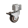 1"/1.25"/1.5"/2" U Shape Bearing TPR with Chrome Finishing Caster without Brake