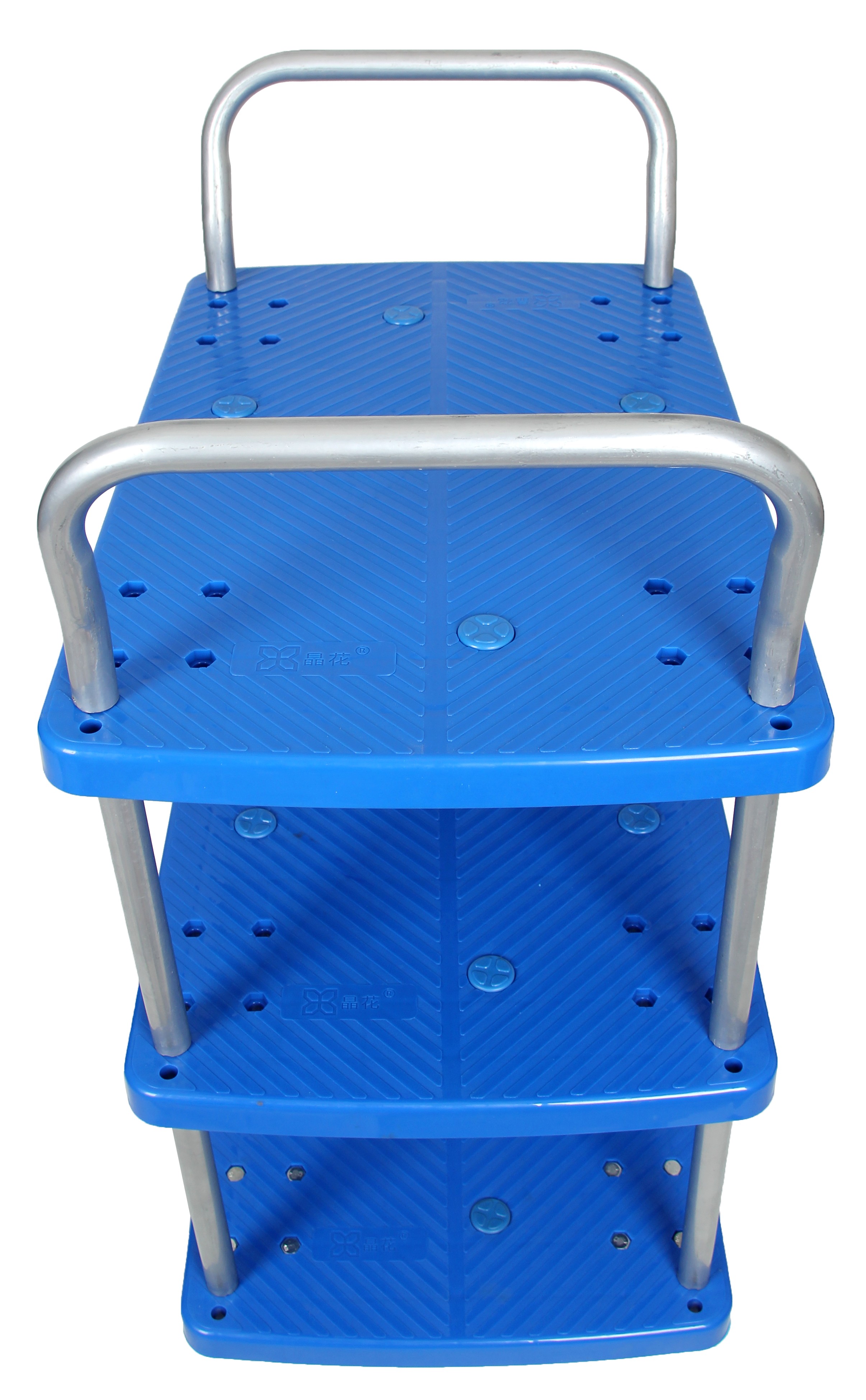 24 Inch Three Tiers Silent Service Cart