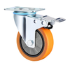 Waterproof Thread Stem Medium Duty Industrial Caster Wheels, 3