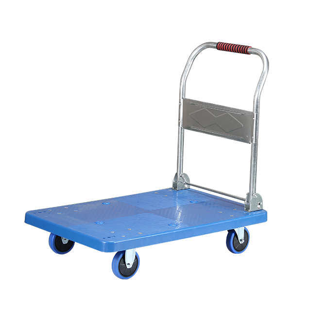19-Inch Heavy-Loading Quiet Flat Cart: Economical & Durable for Warehouse and Home