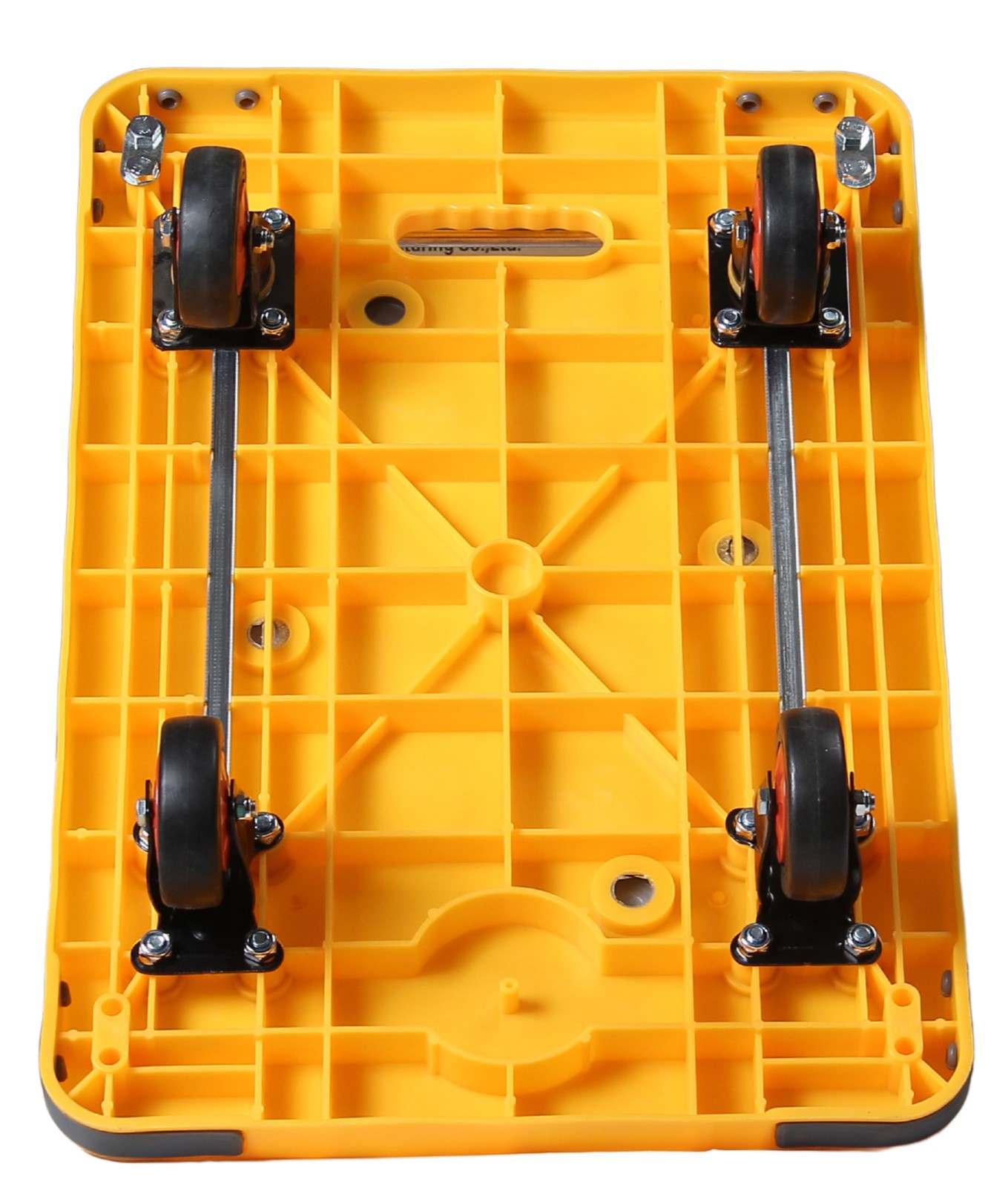 36” Yellow color Eco-Friendly Silent hand trolley cart