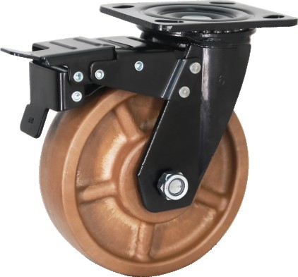 280℃ Heat Resistant Casters Heavy Duty Industrial Foundry