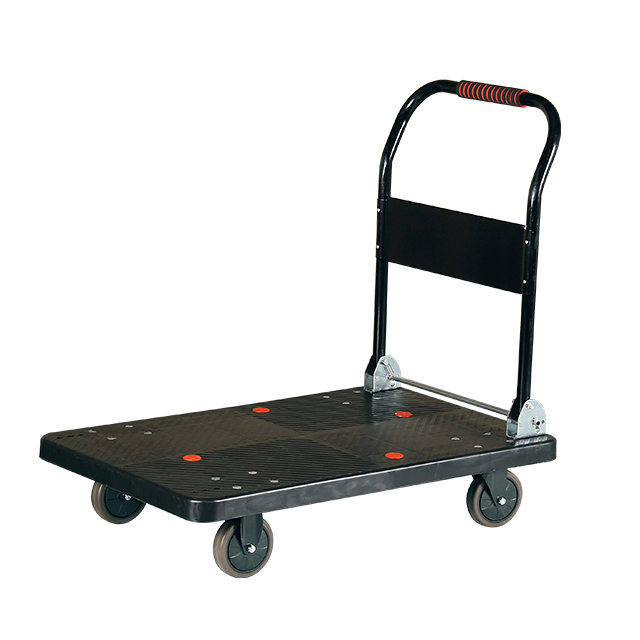 19-Inch Heavy-Loading Quiet Flat Cart: Economical & Durable for Warehouse and Home