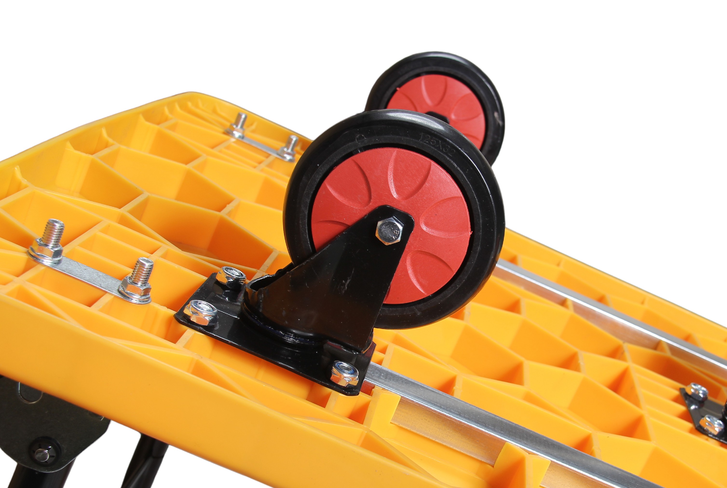 28"Economical High Load Capacity Silent Trolley with Honeycomb Design