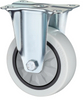 Waterproof Fix Medium Duty Industrial Caster Wheels, 3", 4", 5" with PP signle Bearing