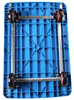 35" Economical High Load Capacity Silent Trolley with Reinforced Square Steel Design
