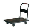19-Inch Heavy-Loading Quiet Flat Cart: Economical & Durable for Warehouse and Home
