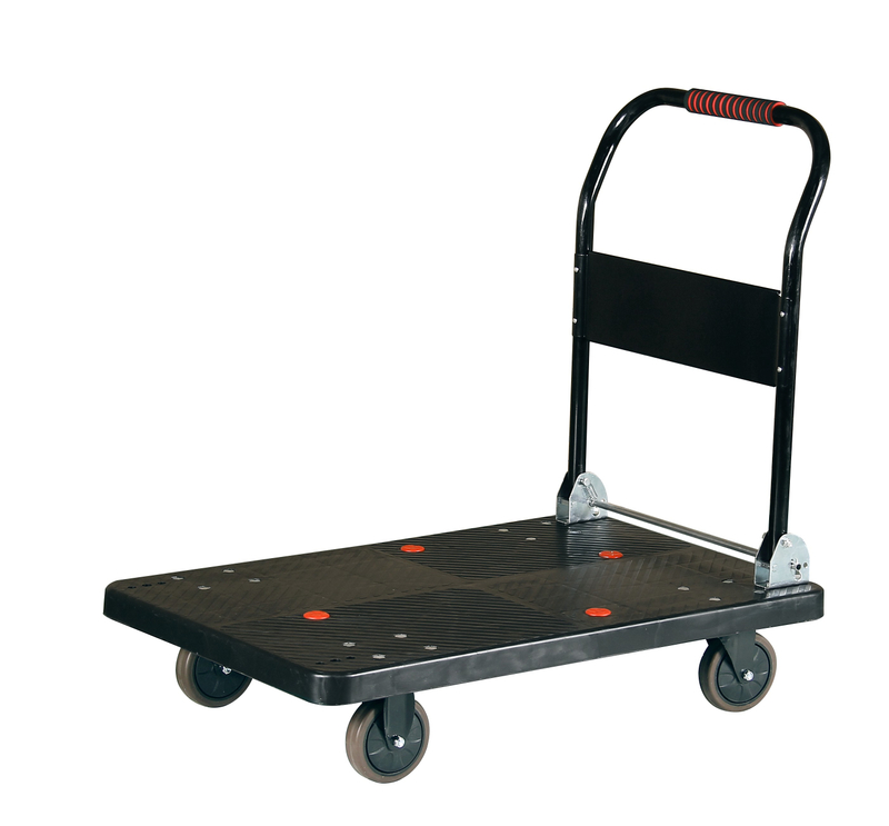 19-Inch Heavy-Loading Quiet Flat Cart: Economical & Durable for Warehouse and Home